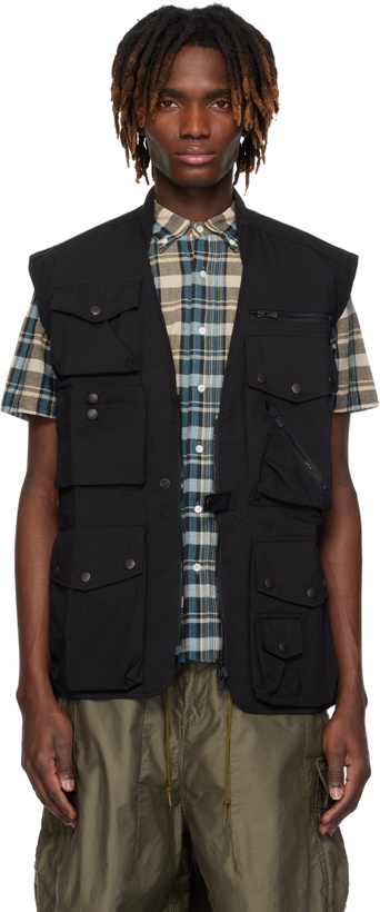 Photo: NEEDLES Black Field Vest