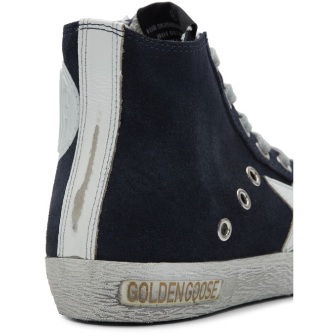 【GOLDEN 】FRANCY NAVY Golden Goose Navy Francy High Top – Two Skirts