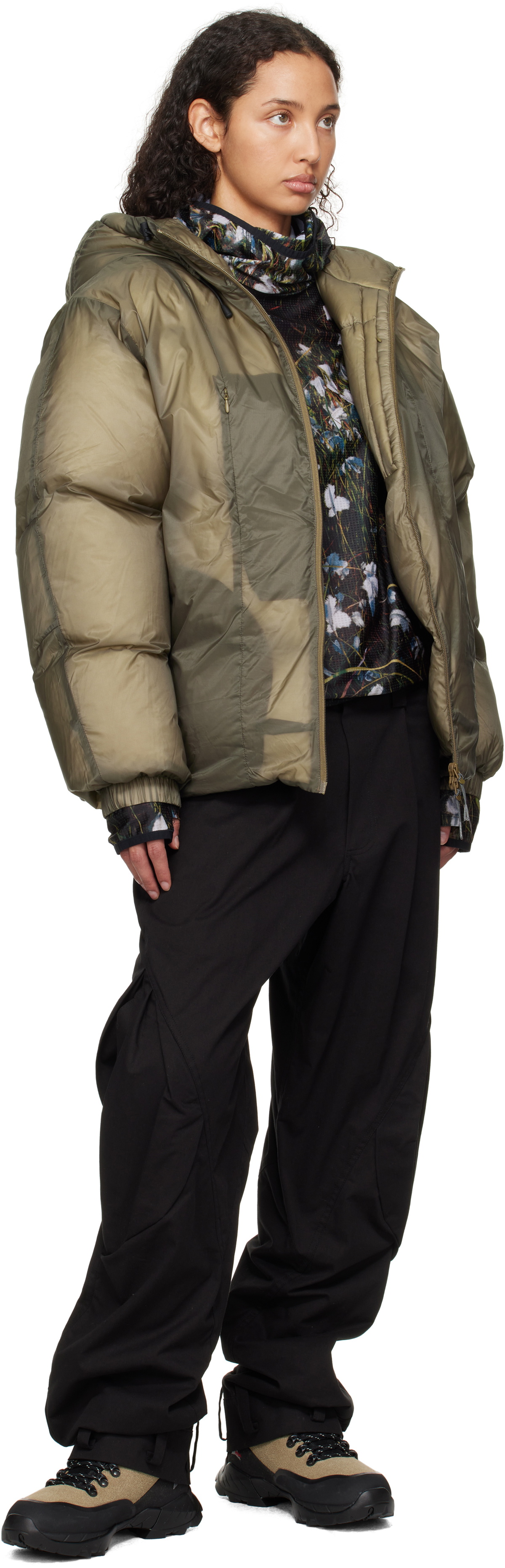 ROA - Smooth Down Jacket - Taupe – grocery