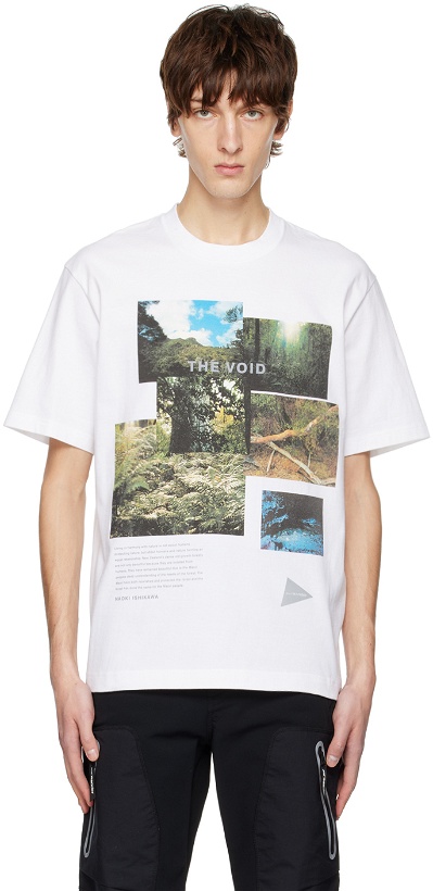 Photo: and wander White 'The Void' T-Shirt