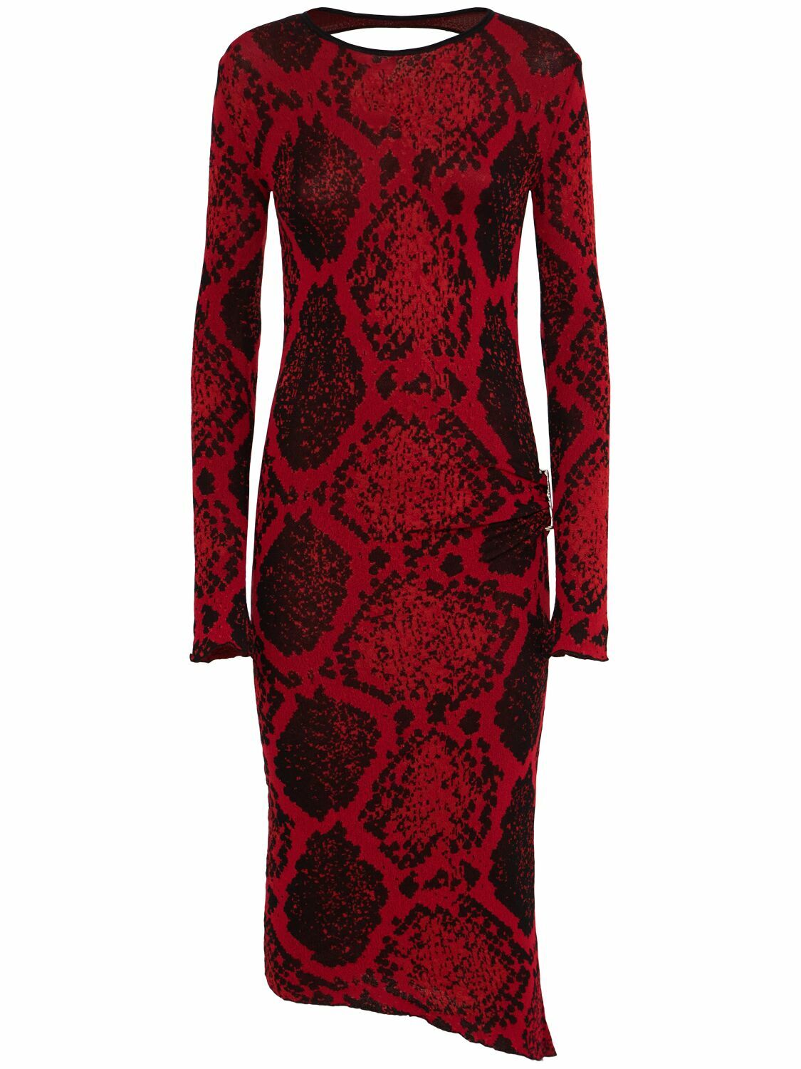 The Attico Sequin Insert Dress The Attico