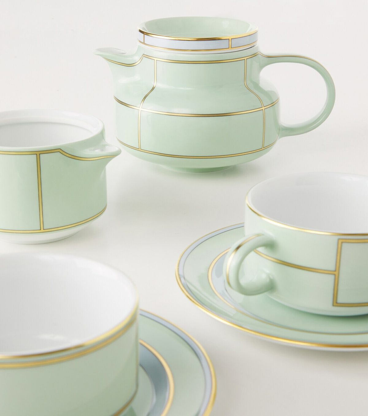 Ginori 1735 Diva porcelain teapot