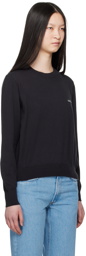 A.P.C. Black Vera Sweater