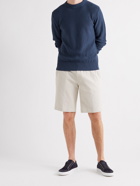 LORO PIANA - Slim-Fit Linen Sweater - Blue - IT 52