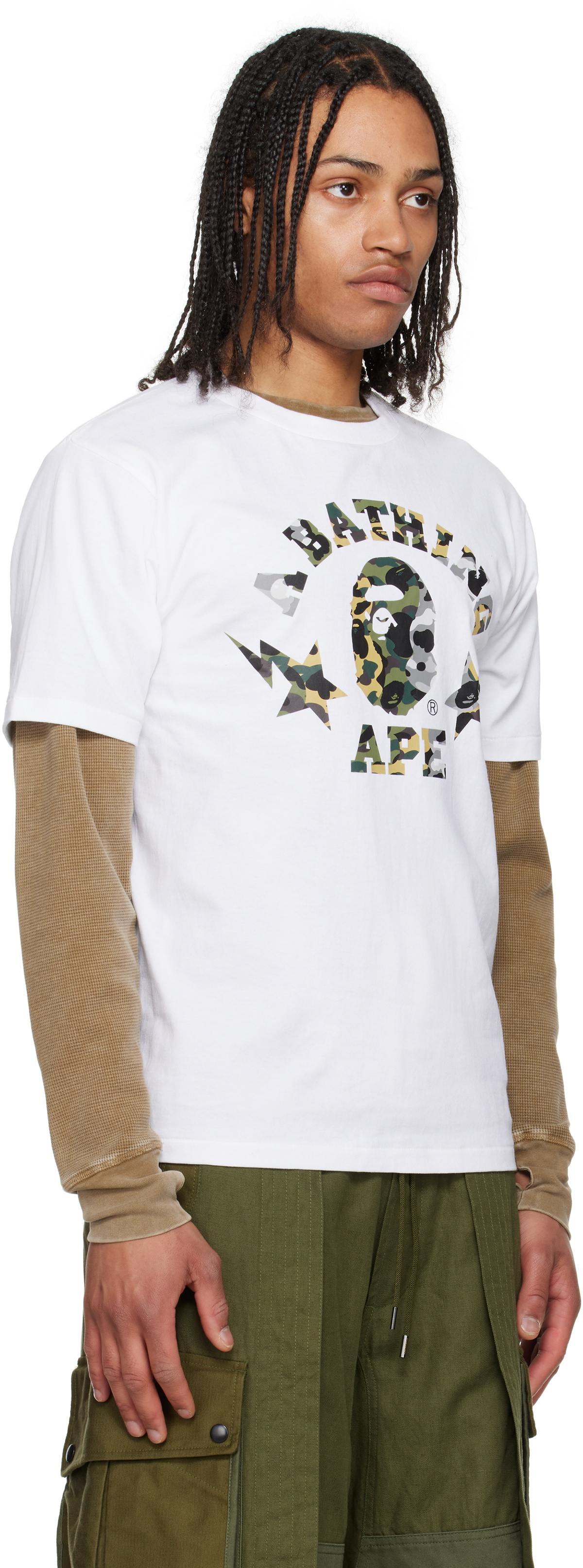 トップス 1ST CAMO CRAZY BY BATHING APE TEE 1ST CAMO CRAZY BY BATHING APE TEE MENS – us.bape.com