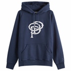 Pop Trading Company Men's Initial Hoodie in Navy