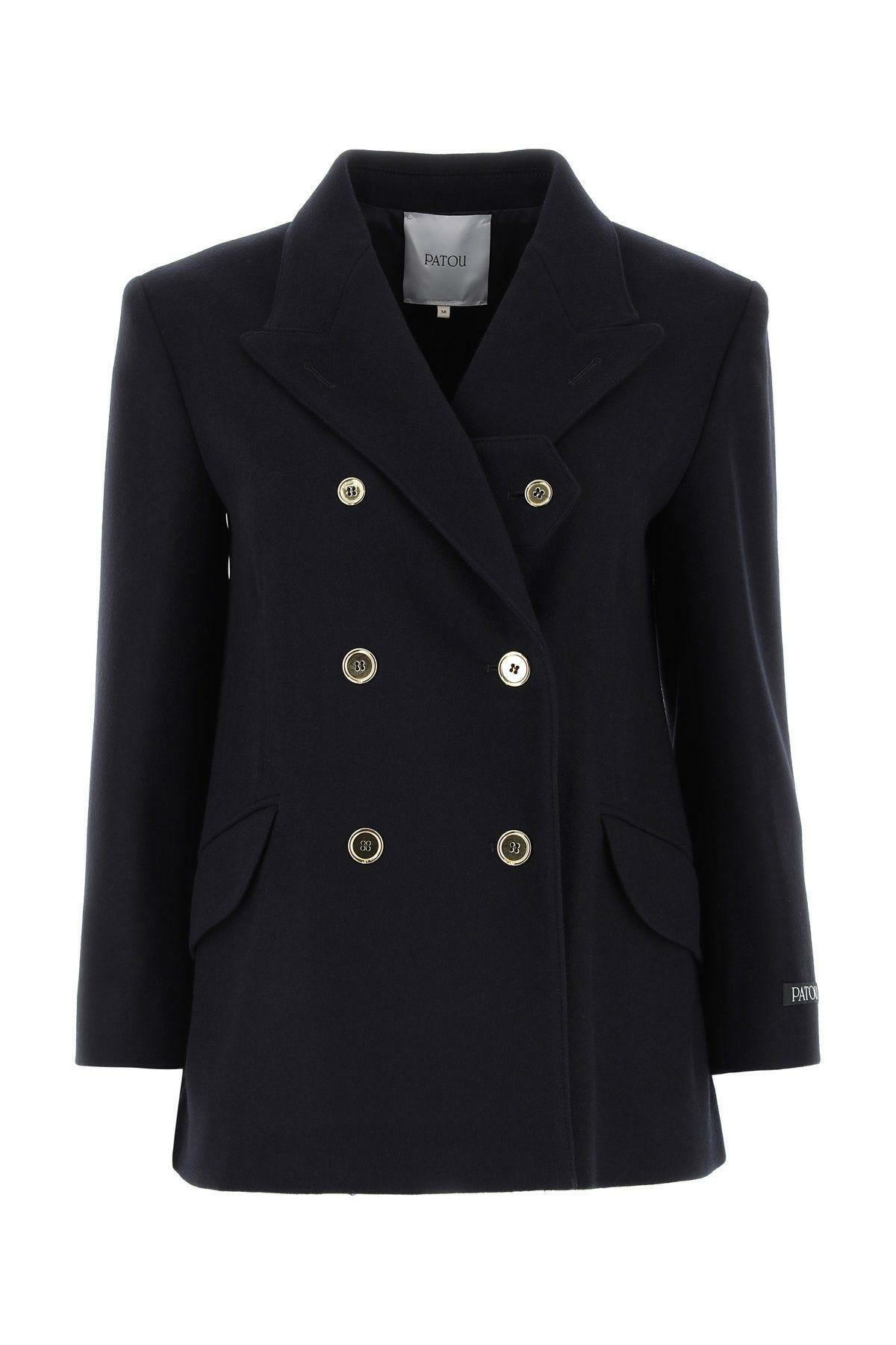 ジャケット PATOU Wool and cashmere flannel blazer Patou Wool and cashmere flannel blazer Patou