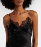 Nili Lotan Sylas silk satin gown