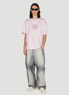 Guess USA - Faded Graphic T-Shirt in Pink