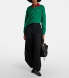 Loewe Double L asymmetric wool sweater