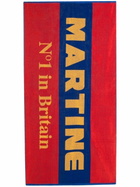 Martine Rose Logo Beach Towel
