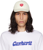 Carhartt Work In Progress White Heart Patch Cap