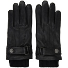 Boss Black Leather Hakani-TT Gloves