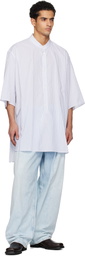 Hed Mayner White Short Sleeve Shirt
