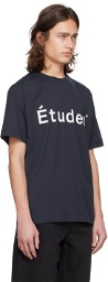 Études Navy Wonder 'Études' T-Shirt
