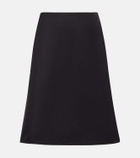 McQueen Duchesse midi skirt