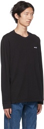 Levi's Black Embroidered Long Sleeve T-Shirt