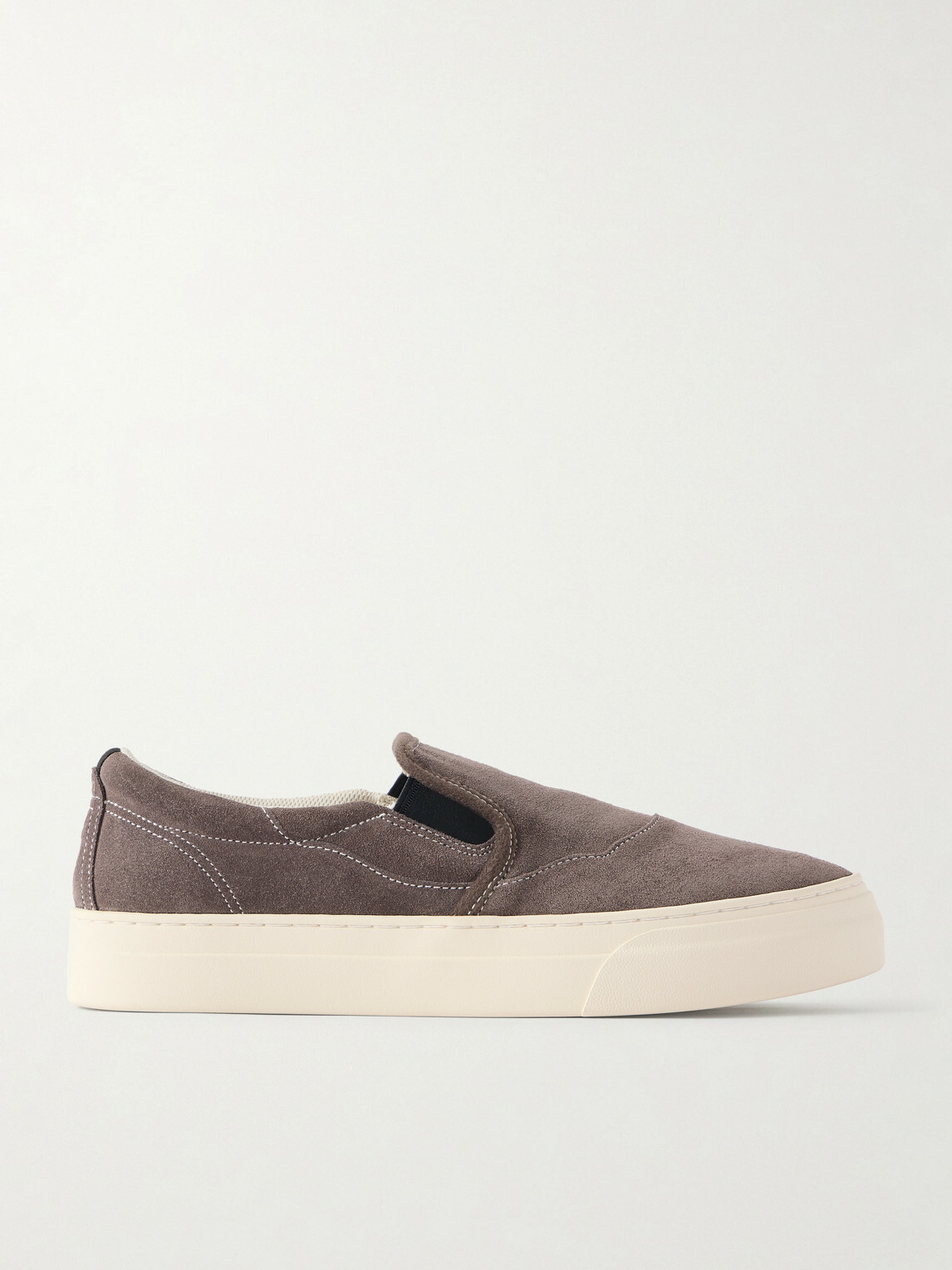Omni - Lister Suede Slip-On Sneakers - Gray