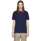 Missoni Navy Striped Polo