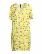 Manila Grace Womens Mini dress in Yellow