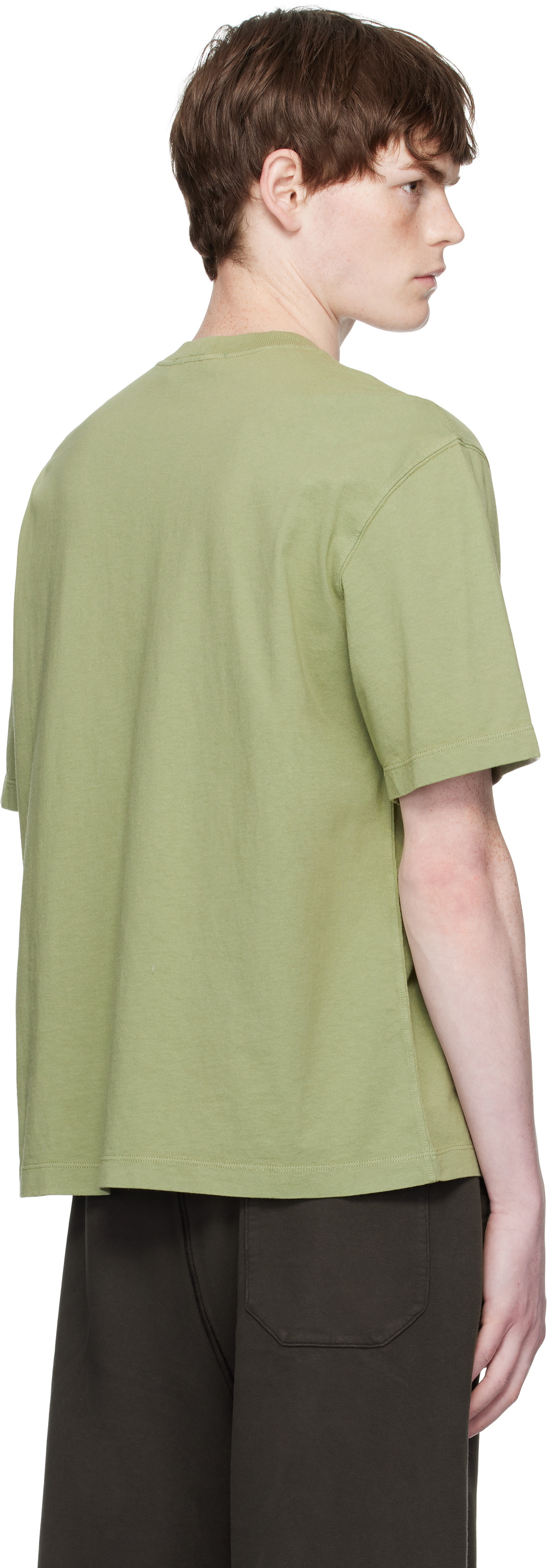 STONE ｜ (2100024 Combed Organic Cotton Jersey_Sto Ivory 2100024 COMBED ORGANIC COTTON JERSEY_STONE ISLAND