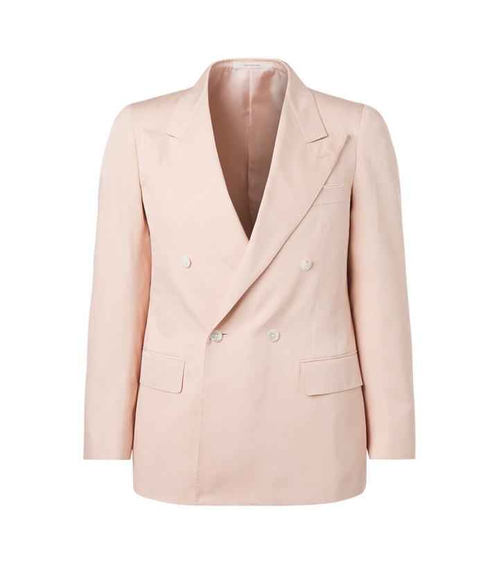 Photo: Umit Benan Richard double-breasted silk blazer