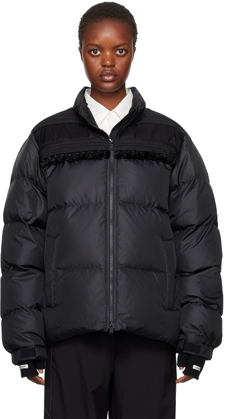 Photo: UNDERCOVER Black Woven Down Jacket