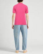 Moschino Mens Polo shirt Fuchsia