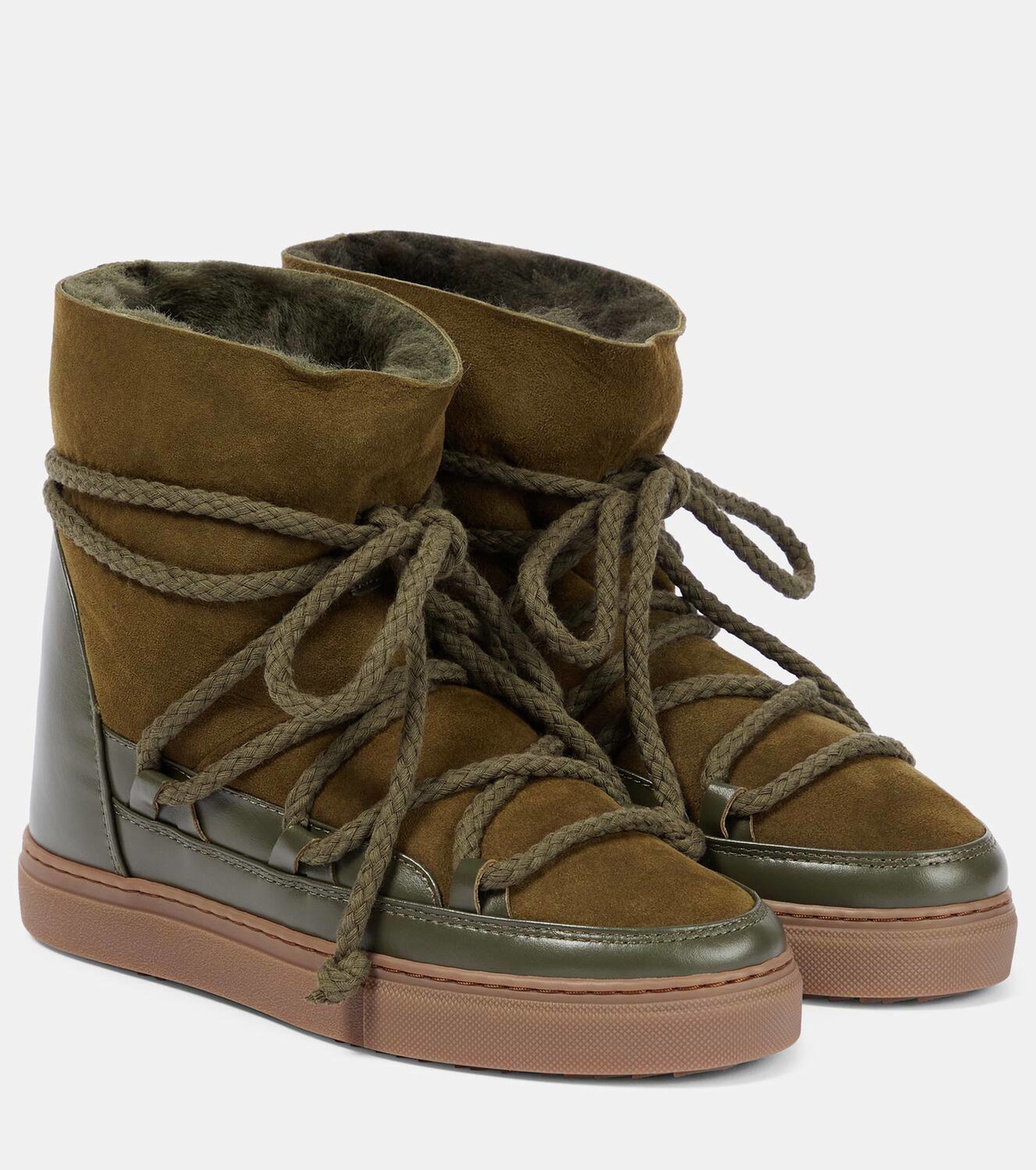 Rag & Bone Suede Lace Up cheapest Platform Wedge Booties Olive