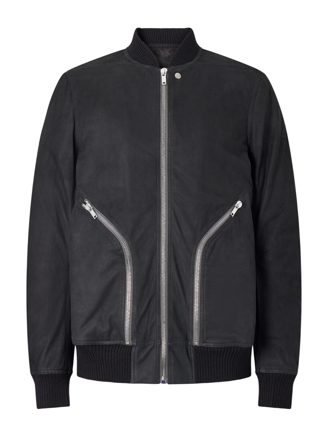 Rick Owens Black Leather Cyclops Biker Jacket Rick Owens