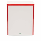 HAY Tin Container - Large in Off-White/Red 