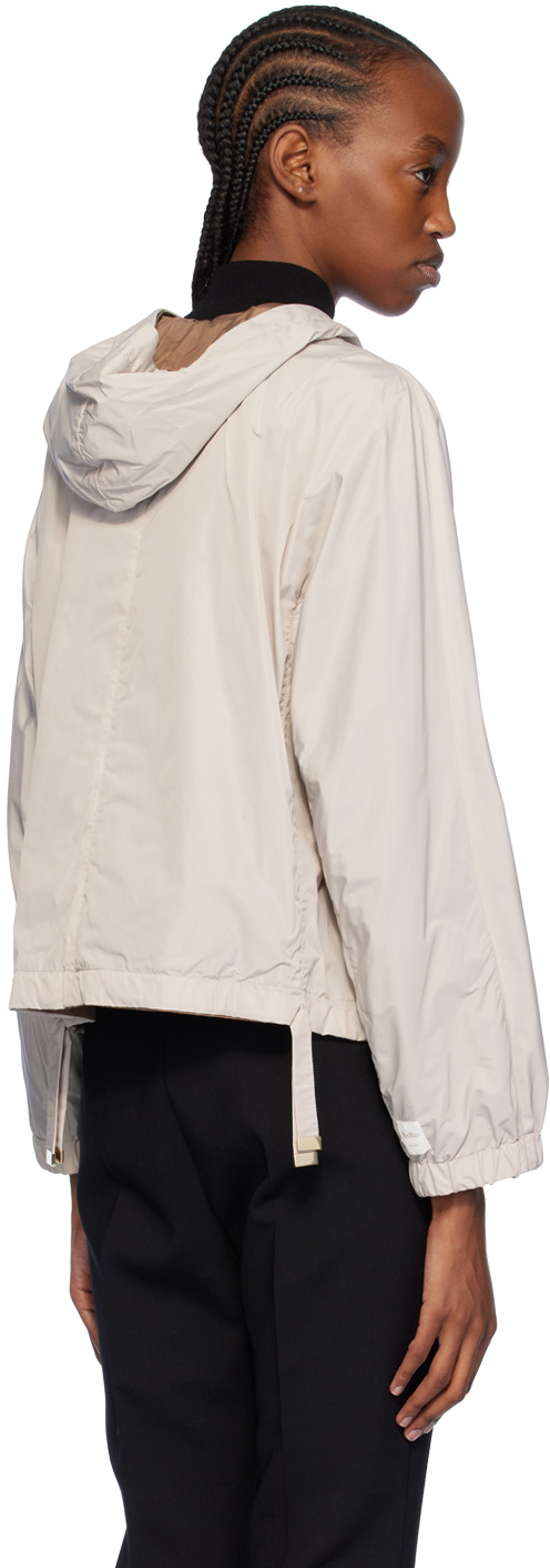 Max Mara Beige Esportb Reversible Jacket Max Mara