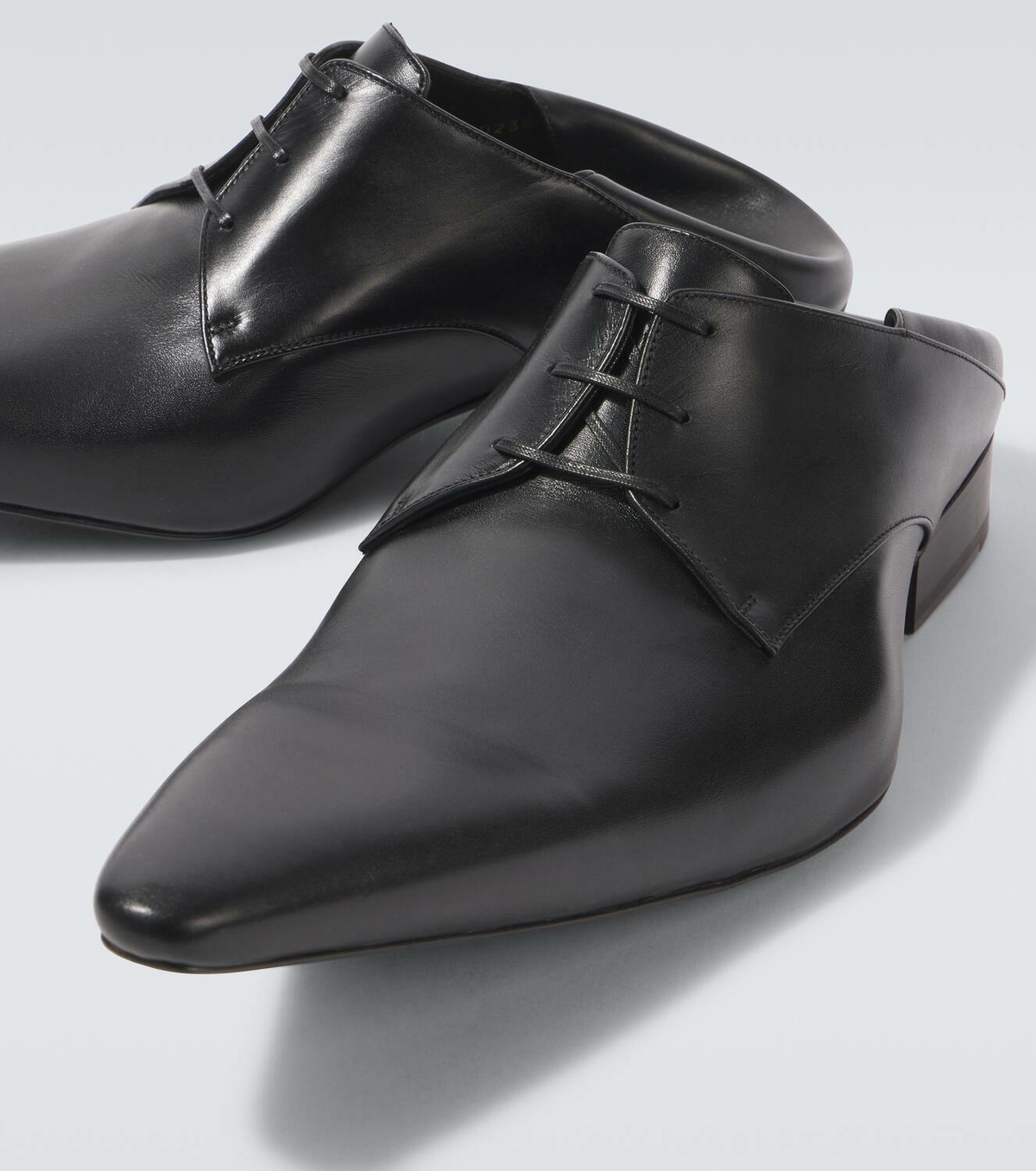 Balenciaga Opera leather Derby shoes