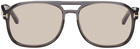 TOM FORD Gray Rosco Sunglasses