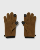 Goldwin Micro Fleece Gloves Brown - Mens - Gloves