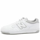 New Balance BB480LGM Sneakers in White/Grey