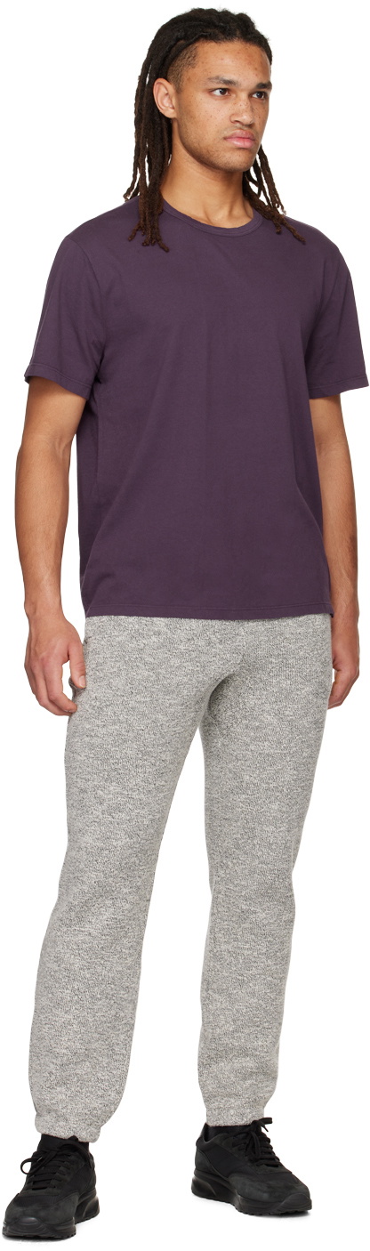 Vince Purple Garment Dye T-Shirt