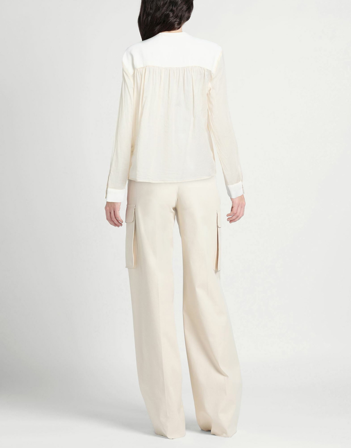 Alessia Santi Womens Shirt Ivory