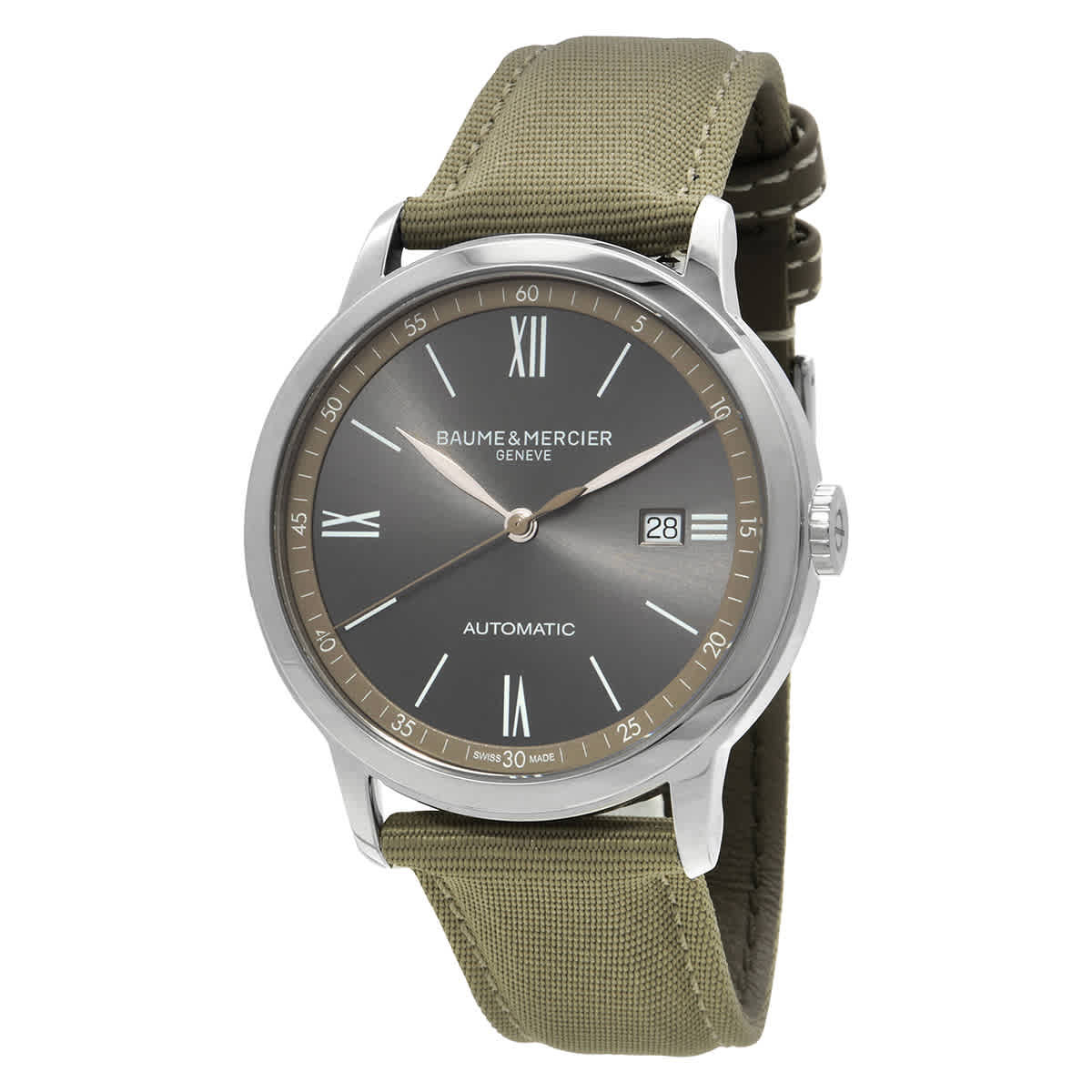 Baume et Mercier Classima Automatic Grey Dial Mens Watch M0A10695