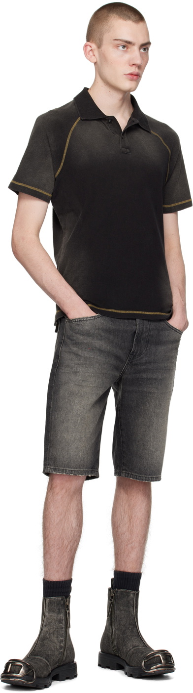 Diesel Black T-Rasmith Polo Diesel