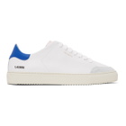Axel Arigato White and Blue Clean 90 Triple Sneakers
