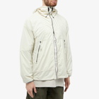 And Wander Men's Pertex Wind Jacket in Off White