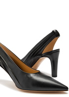 Gabriela Hearst Amari 90 Leather Slingback Pumps