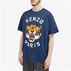 Kenzo Men's Lucky Tiger Oversized T-Shirt in Midnight Blue
