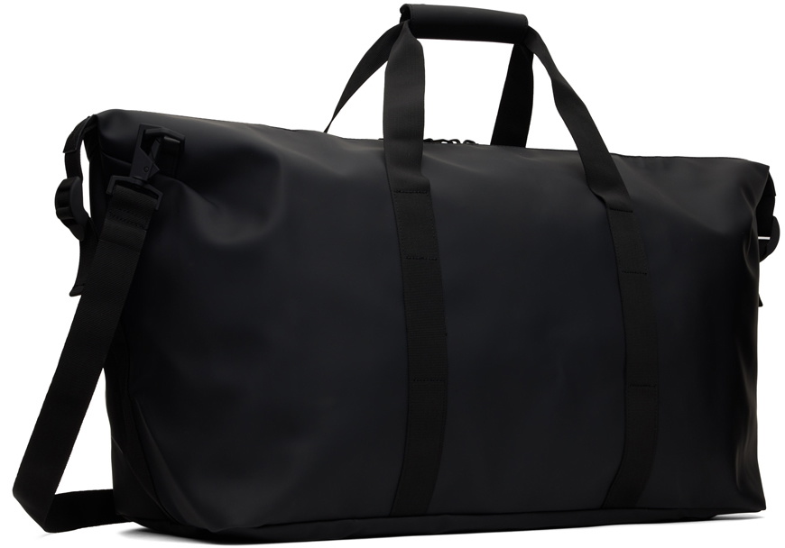 RAINS Black Hilo Large Duffle Bag