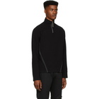 Spencer Badu Black Half-Zip Sweater