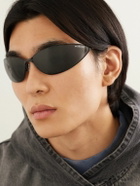 Balenciaga - Cat-Eye Metal Sunglasses