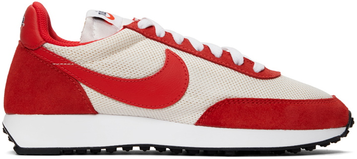 Photo: Nike Red & Beige Air Tailwind '79 Sneakers