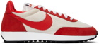Nike Red & Beige Air Tailwind '79 Sneakers