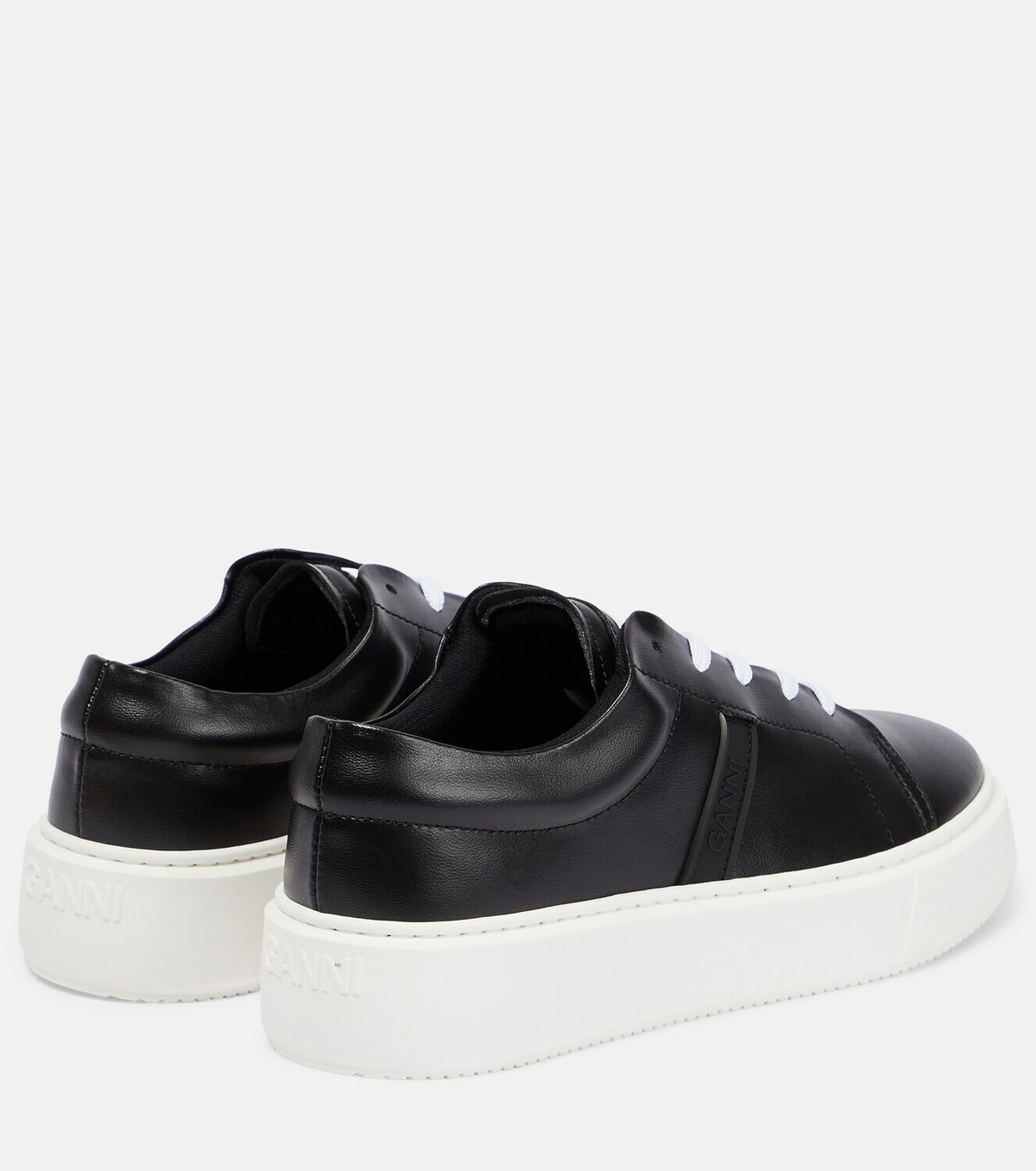 Ganni - Sporty Mix platform sneakers GANNI